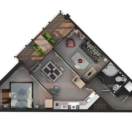 Appartement Seepark Haus Having De Vries We 315 Sellin (Rugen)